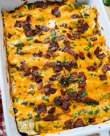 Keto Jalapeño Popper Chicken Casserole - Keto Recipes