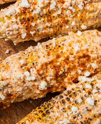 Mexican-Style Corn on the Cob
