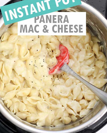 INSTANT POT PANERA MAC AND CHEESE