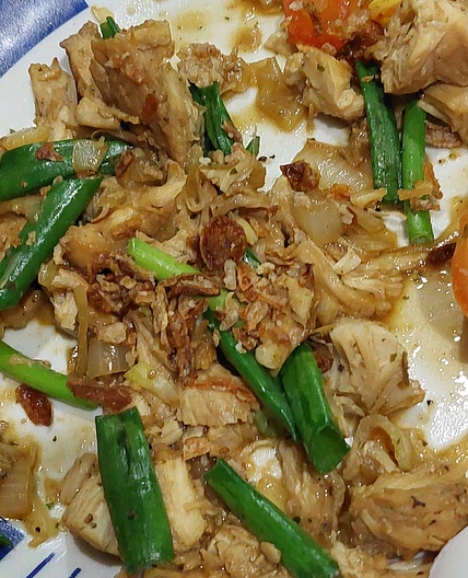 Teriyaki Chicken fillet, sous vide then pan-fried