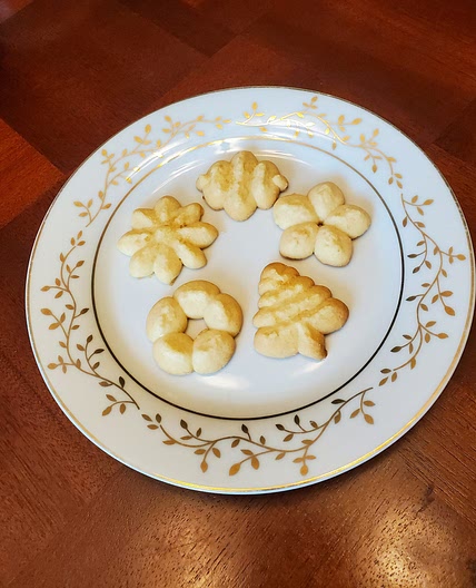 Dairy-free Danish Butter Cookies