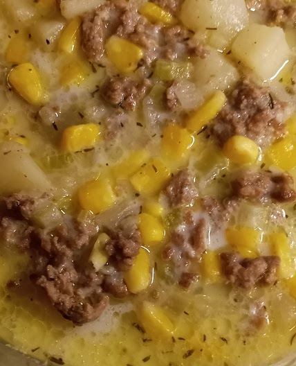 Beef and Corn Chowder