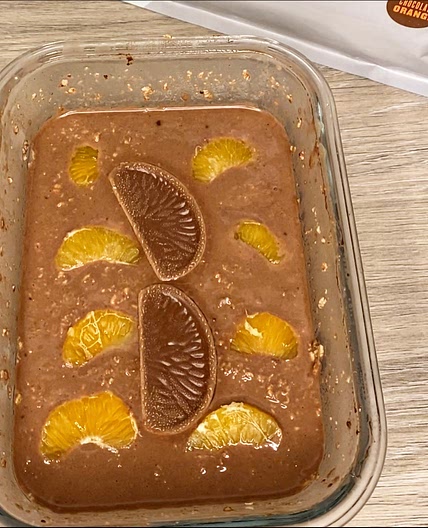 Chocolate Orange Overnight Oats