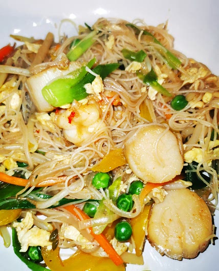 Singapore Noodles with Prawn