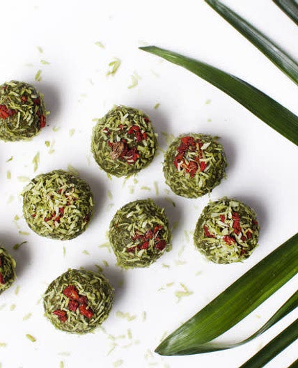 Raw Matcha Energy Balls