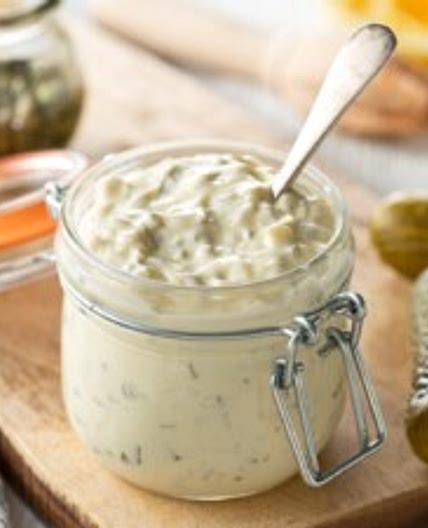 Garlic Dill Tartar Sauce