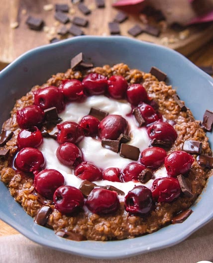 Schwarzwälder Kirsch Porridge