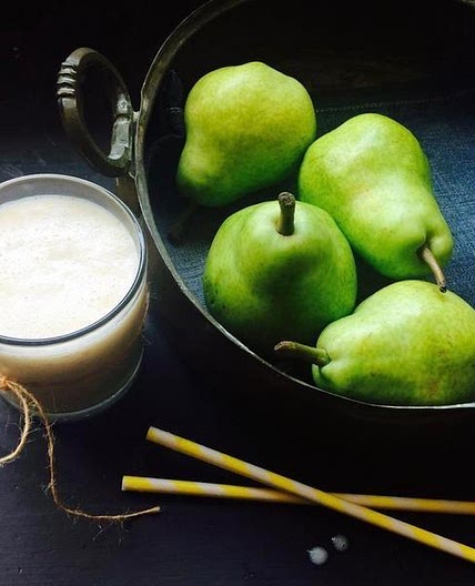 Pear Flaxseed Drink – Dry Skin Remedy