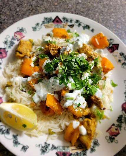 Street-Cart-Style Chicken Shawarma Bowls
