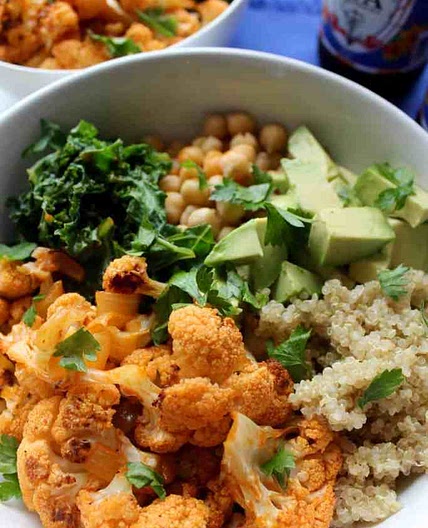Spicy Cauliflower Power Bowl