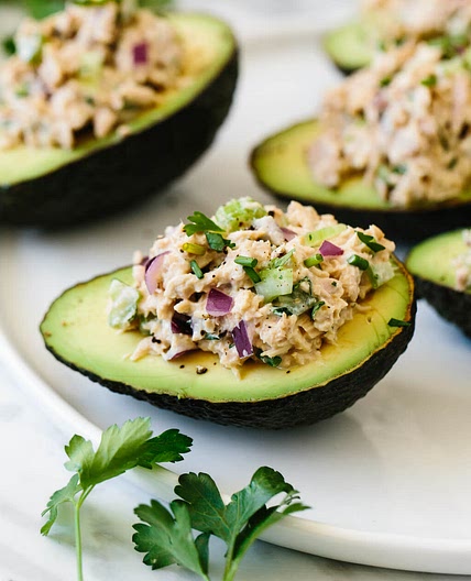 Tuna Stuffed Avocado