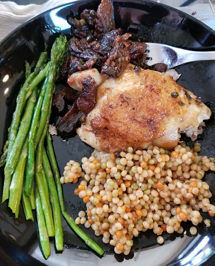 Instant Pot Chicken Marbella