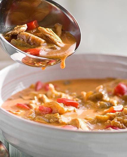 Serbian Chicken & Eggplant Soup