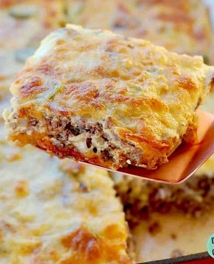 Keto Bacon Cheeseburger Casserole Recipe