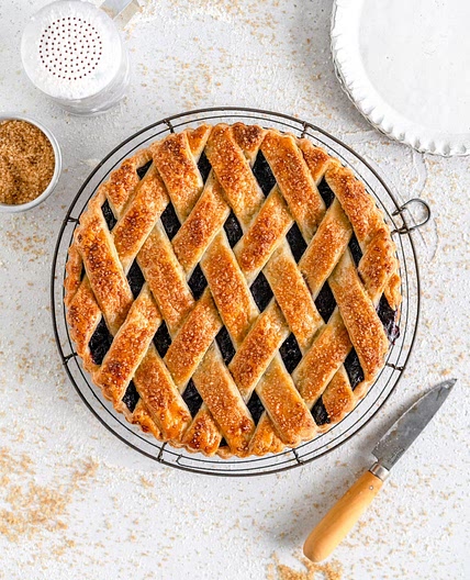 Blueberry Crostata