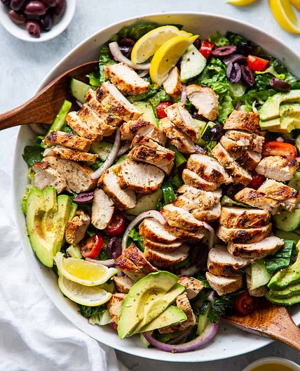Greek Chicken Salad {Paleo, Whole30, Keto}
