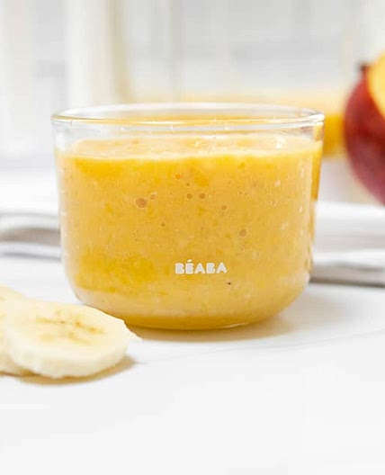 Mango Banana Coconut Milk Puree
