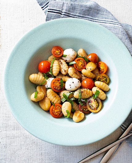Cauliflower Gnocchi Caprese