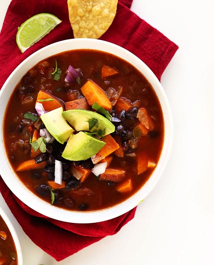 Sweet Potato Black Bean Chili