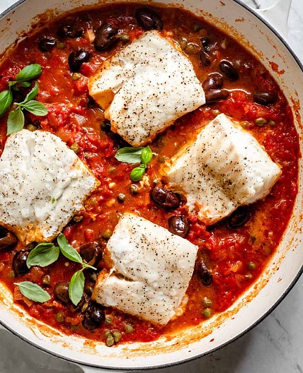 Tomato Poached Fish