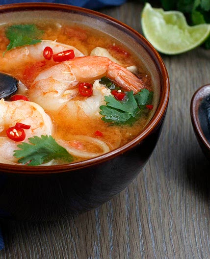 Tom Yum Soup (Hot & Sour Soup)