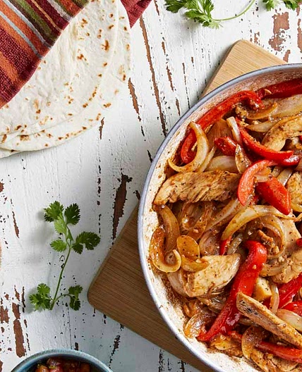 EASY CHICKEN FAJITA RECIPE