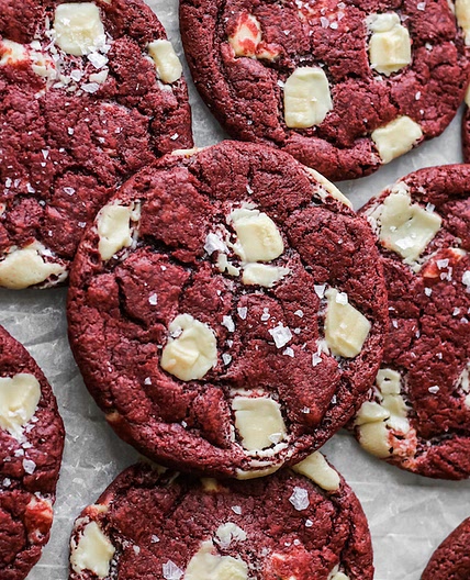 Vegan Red Velvet Cookies