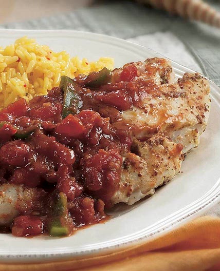 Baked Cod in Creole Sauce