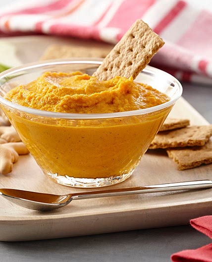 Roasted Carrot Yogurt Dip