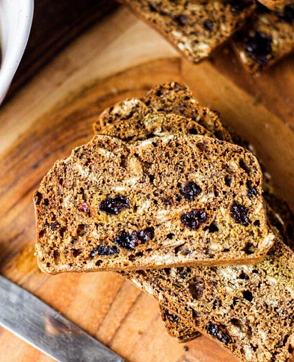 Gourmet Sourdough Crackers with Raisins and Linseed