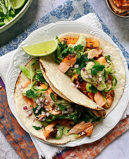 Salmon Tacos