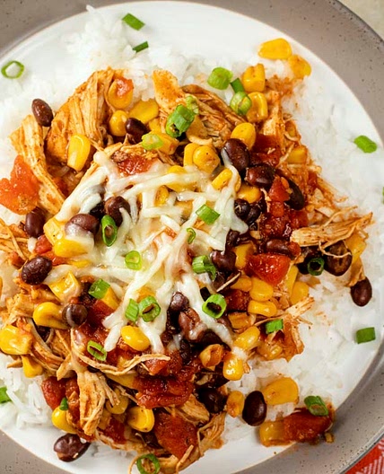 CHICKEN FIESTA SLOW COOKER RECIPE