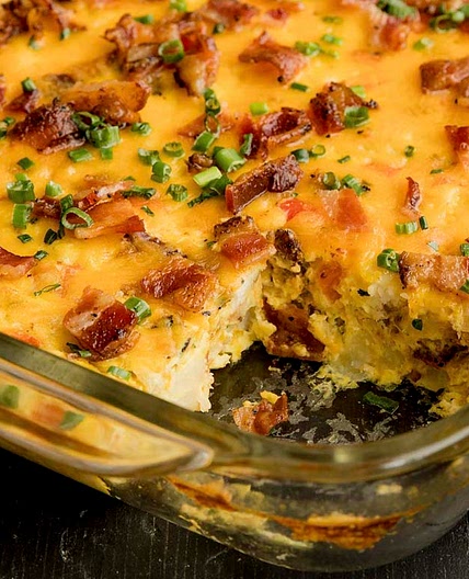 Ultimate Bacon and Egg Casserole