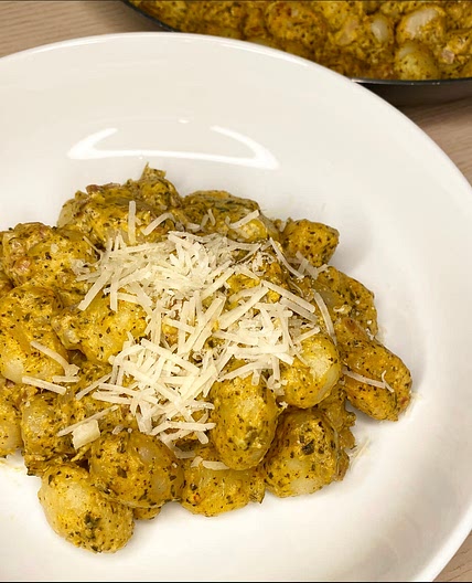 Creamy Pesto Knocchi