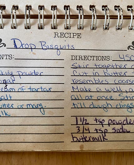 Drop Biscuits
