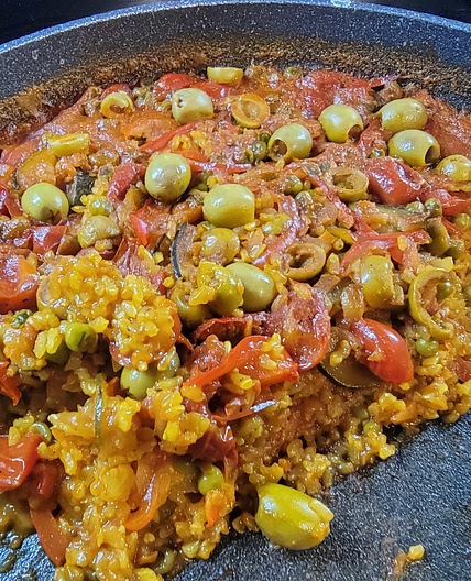 Vegan Paella - Happy Pear
