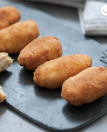Croquetas de pollo y verduras