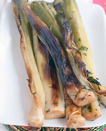 Roasted Leeks