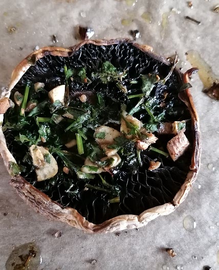Roast Mushroom Caps