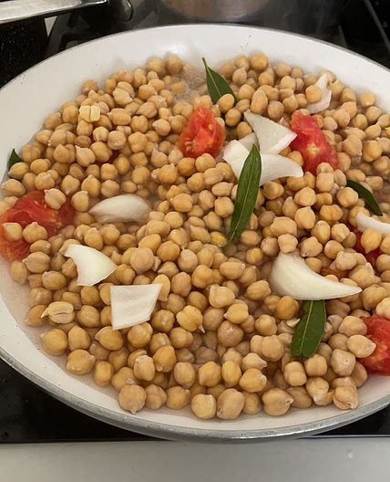Chickpeas for baby 