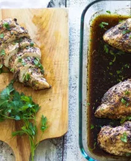 Juicy Balsamic Chicken Breasts