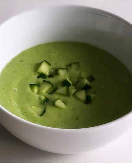 Avocado Cucumber Soup - Ellie Krieger