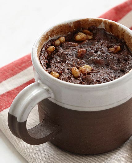 Spiced Fudgy Mug Brownie