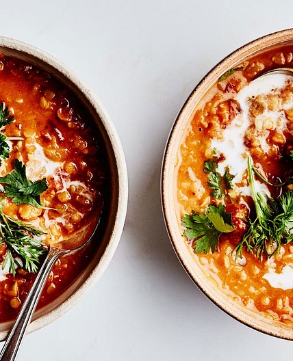 Curried Lentil, Tomato, and Coconut Soup Recipe