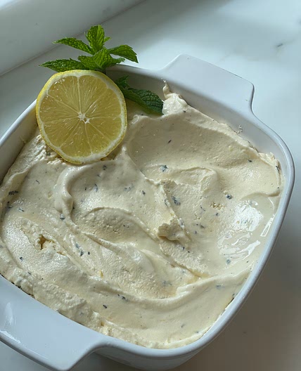 Vanilla Mint Ice Cream