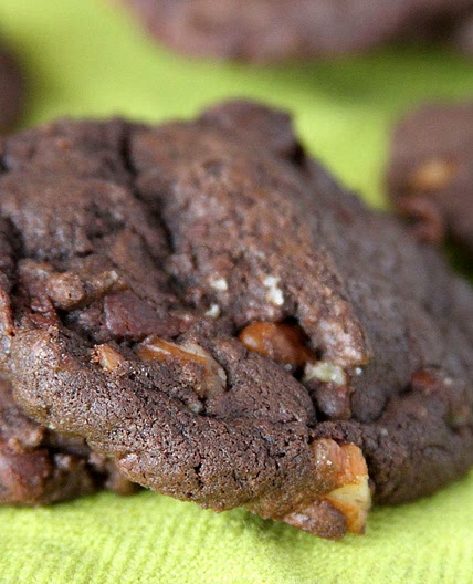 Double Chocolate Chunk Orange Cookies