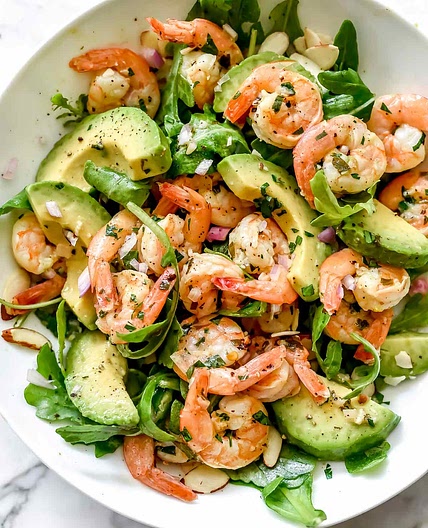 Shrimp and Avocado Salad