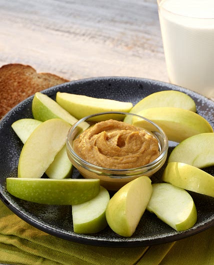 Apple Wedges with Pumpkin Almond Butter | MyPlate