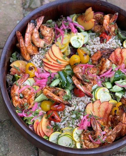Paprika Grilled Shrimp