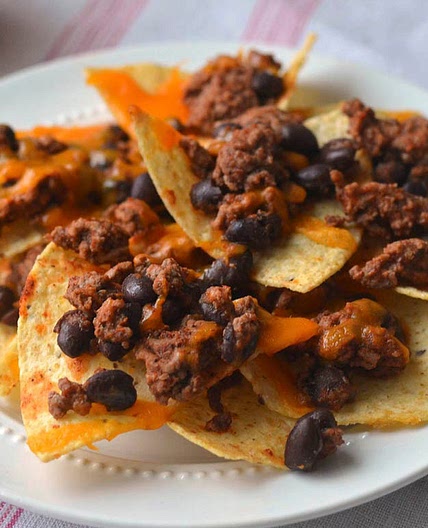 Crunchy Baked Nachos